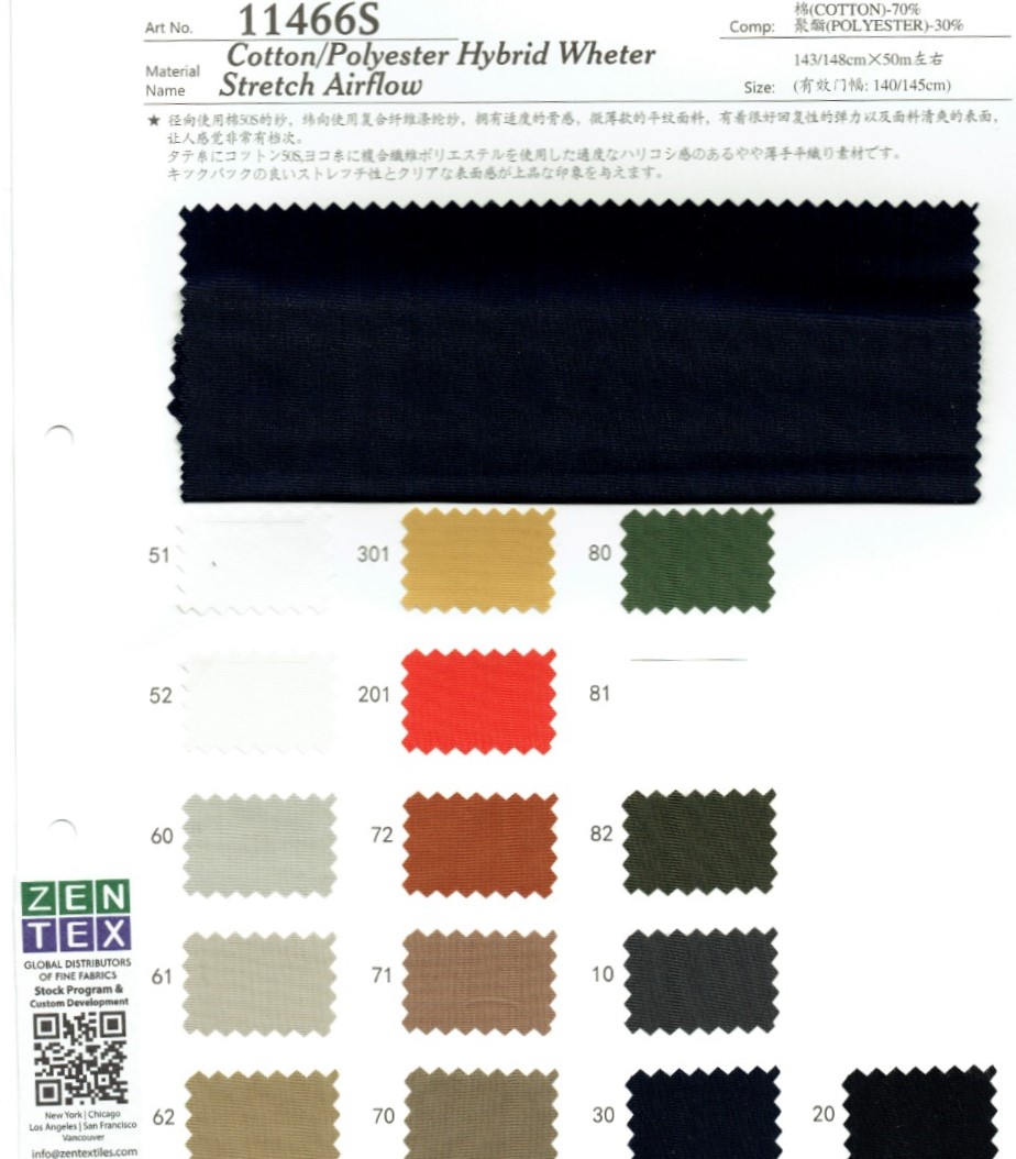 View COTTON70/CONJUGATED FIBER[POLYESTER]30CONJUCATED FIBER[] DYED WEATHER CLOTHCONJUCATED FIBER[] DYED WEATHER CLOTH