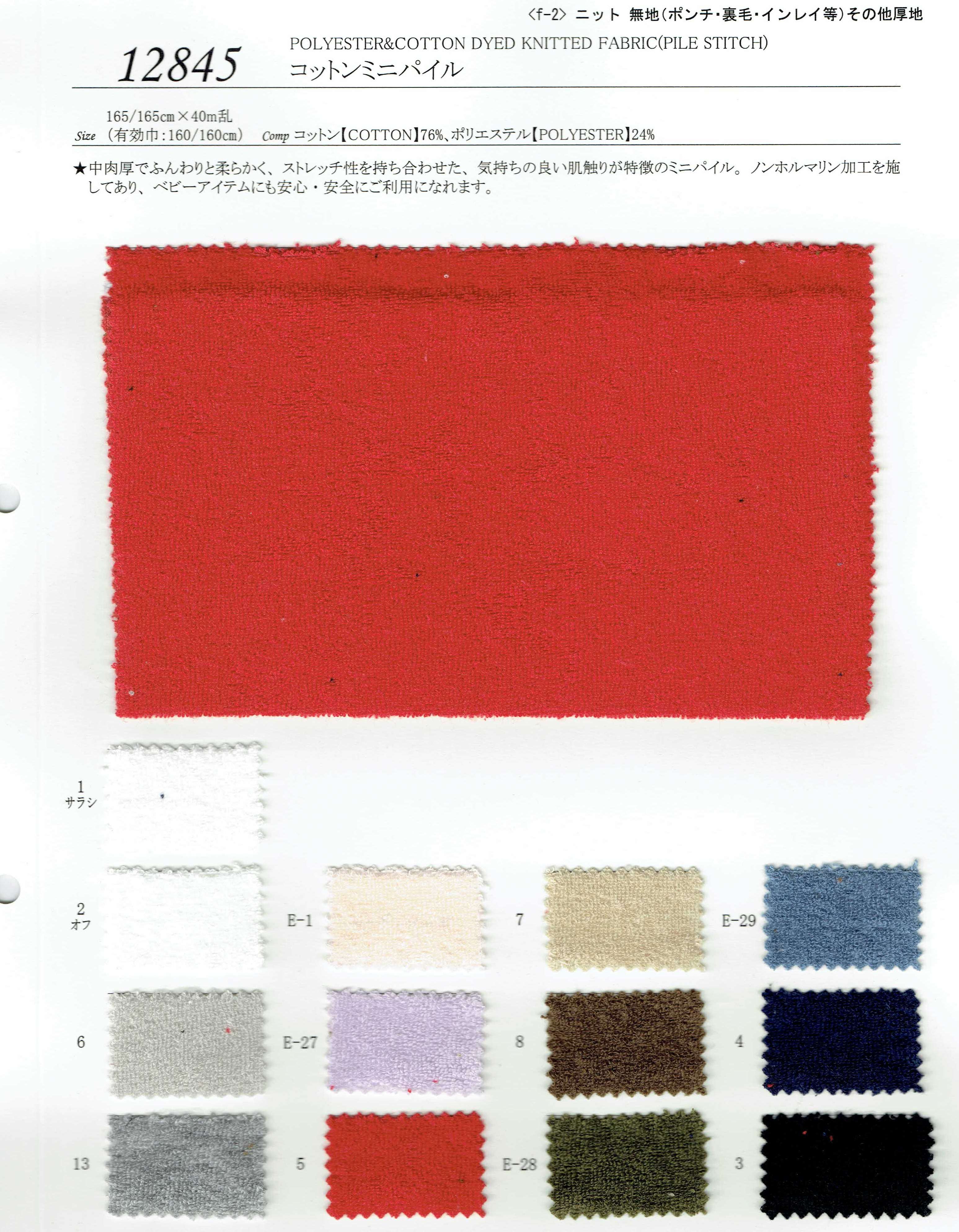View COTTON76/POLYESTER24 DYED KNITTED FABRIC[PILE STITCH] DYED KNITTED FABRIC[PILE STITCH]