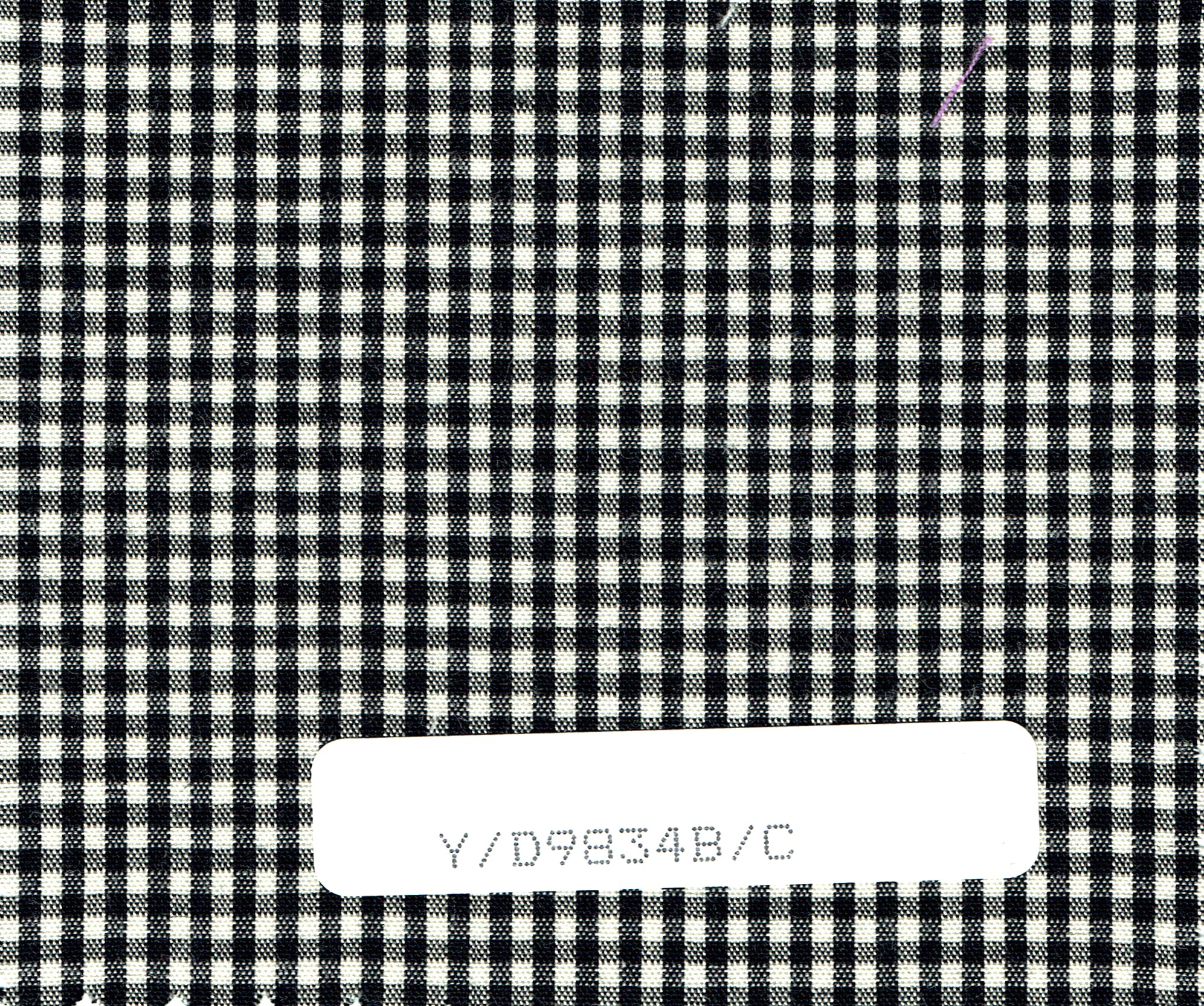 View GINGHAM CHECK POP BLK/CRM